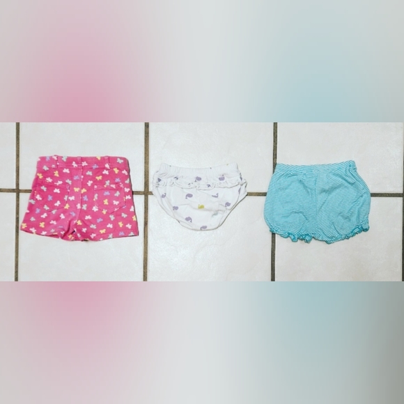 Mixed Colorful Lot of Babygirl Toddler Summer Clothes Size 12M - Picture 10 of 11